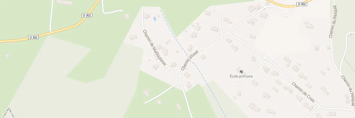 Plan de Che de la Mailloulasse à Labécède-Lauragais