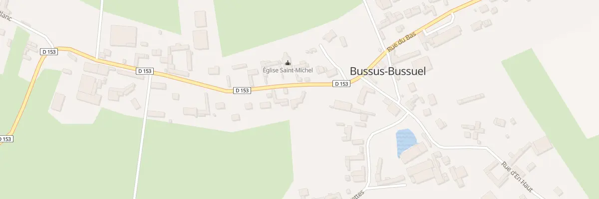 Plan du 1 Rue de la Mailliere à Bussus-lès-Yaucourt