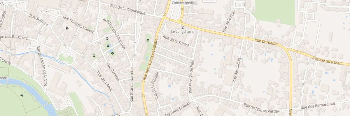 Plan du 3B Rue des Nonnettes à Issoudun