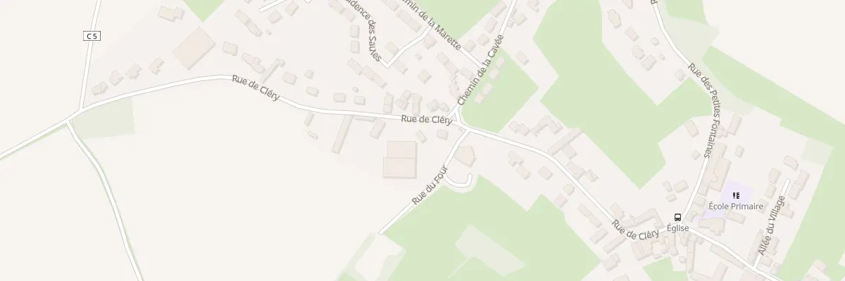 Plan du 63 Rue de Cléry à Frémécourt