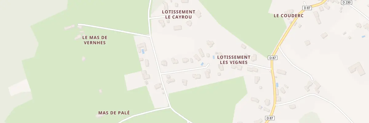 Plan du 5244 La Jonade Ouest à Foissac