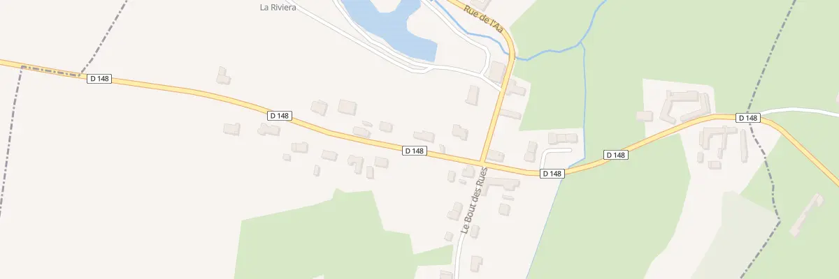 Plan du 7 Rue du Haut Pays à Aix-en-Ergny