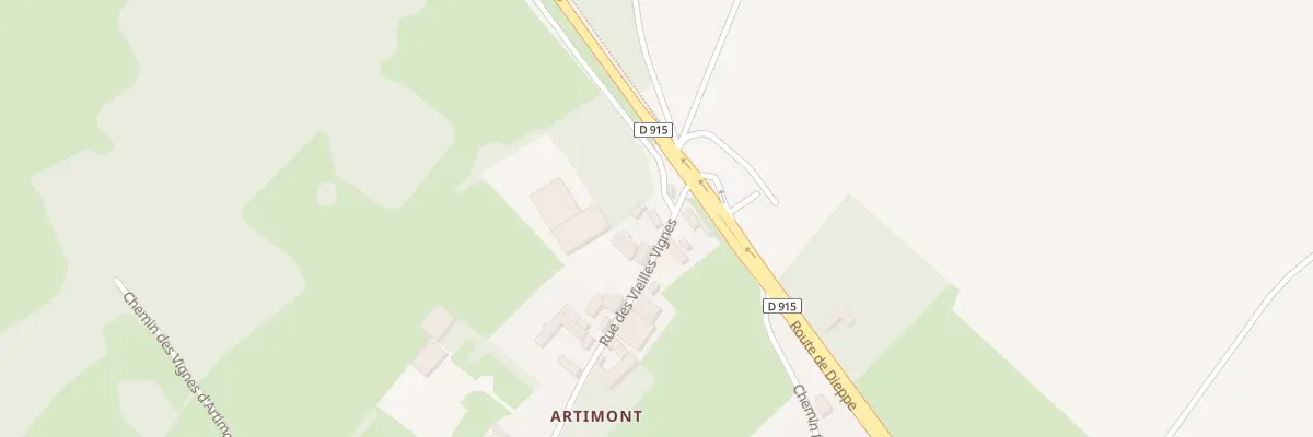 Plan du 4 Rue des Vieilles Vignes à Frémécourt