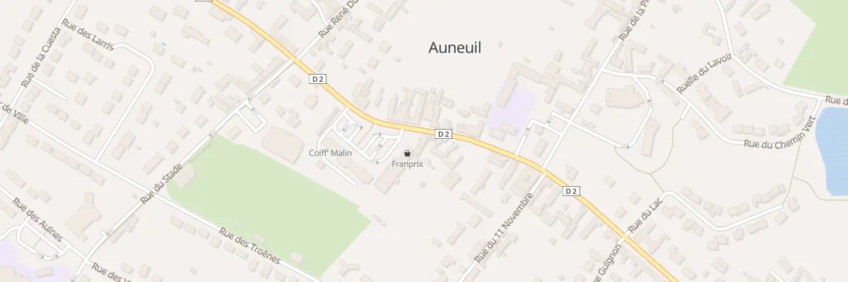 Plan du 164 Rue du Gen Leclerc à Auneuil