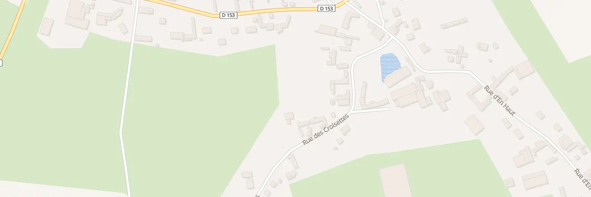 Plan du 12 Rue des Croisettes à Bussus-lès-Yaucourt