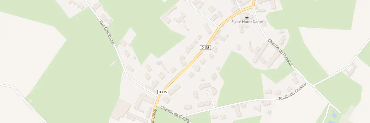 Plan du 374 Rue de Crecy à Capelle-lès-Hesdin