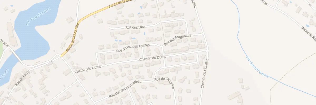 Plan du 24 Rue du Val des Treilles à Lagrave