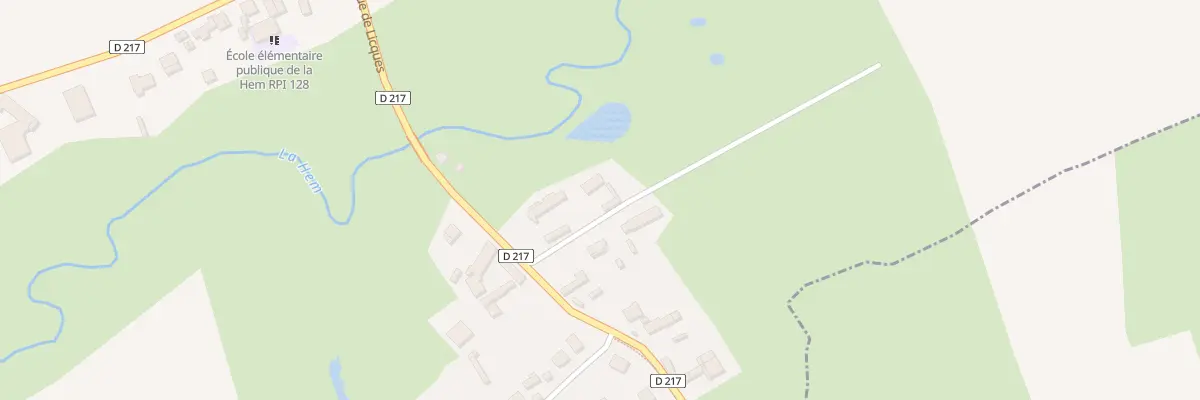 Plan du 3 Imp de la Presle à Clerques