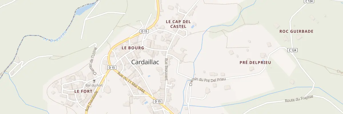 Plan du 5148F Rue du Cantou à Cardaillac