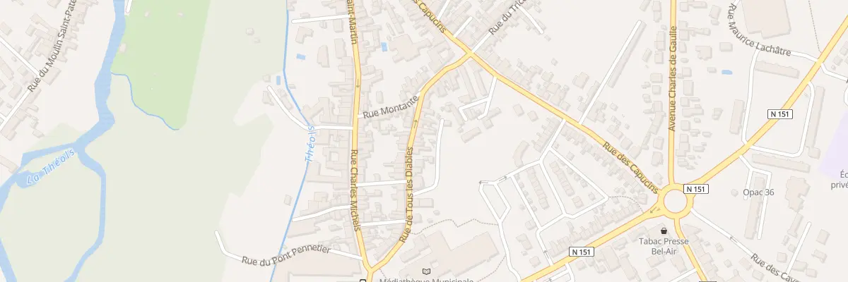Plan du 23 Rue de Tous les Diables à Issoudun