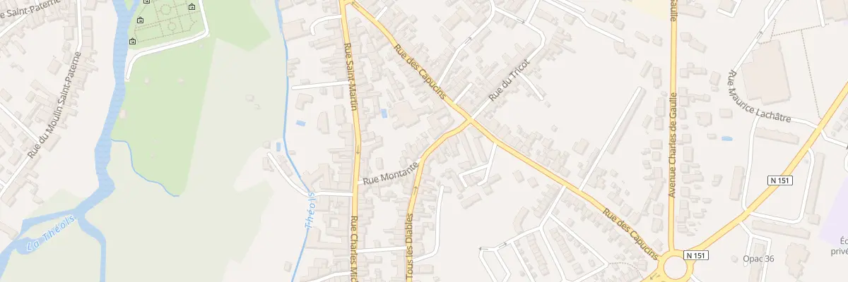 Plan du 2B Rue de Tous les Diables à Issoudun