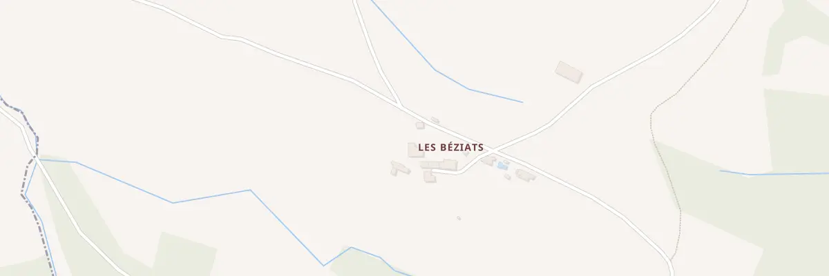 Plan du 33 Hameau du Béziat à Hounoux
