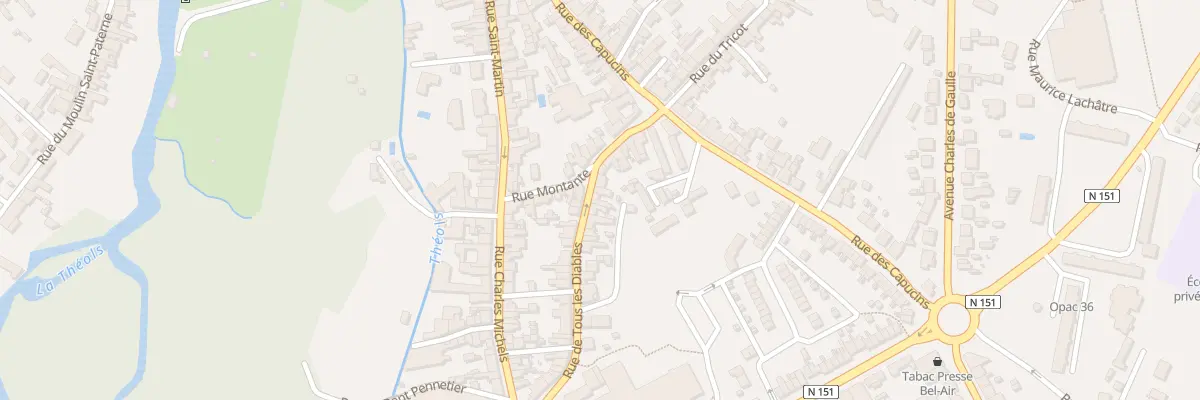 Plan du 17 Rue de Tous les Diables à Issoudun