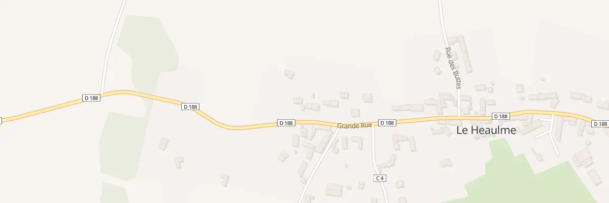 Plan du 50 Gr Grande Rue au Heaulme