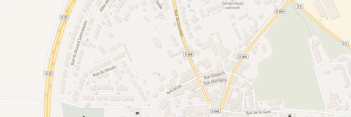 Plan du 23B Rue de Dourdan à Angerville
