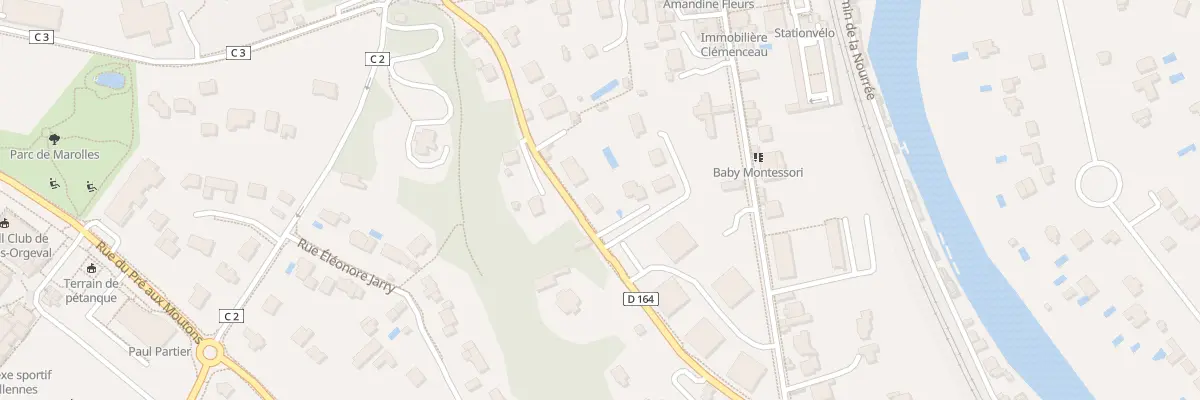 Plan du 238 Rue Gallieni à Villennes-sur-Seine
