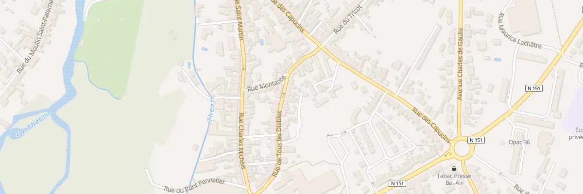 Plan du 19 Rue de Tous les Diables à Issoudun