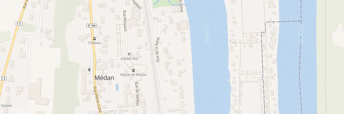Plan du 24B Rue de la Seine à Médan