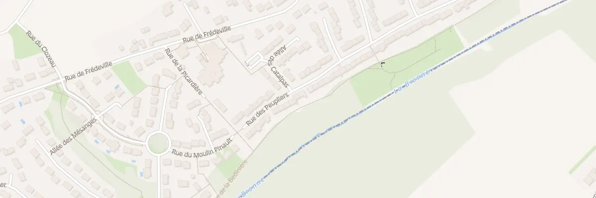 Plan du 20 Rue des Peupliers à Saint-Jean-de-Braye