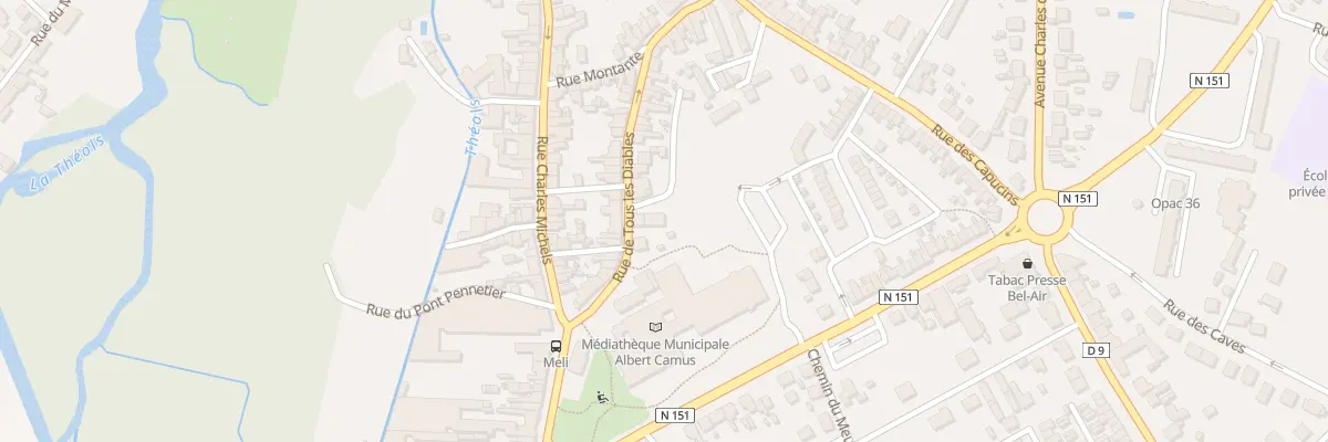Plan du 33 Rue de Tous les Diables à Issoudun