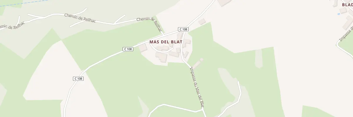 Plan du 5011 Mas Del Blat à Sainte-Colombe