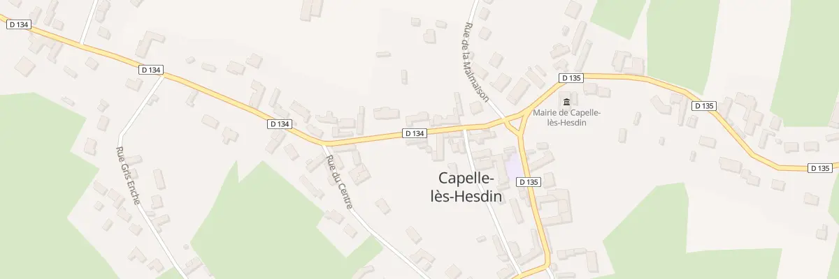 Plan du 103 Rue du Calvaire à Capelle-lès-Hesdin