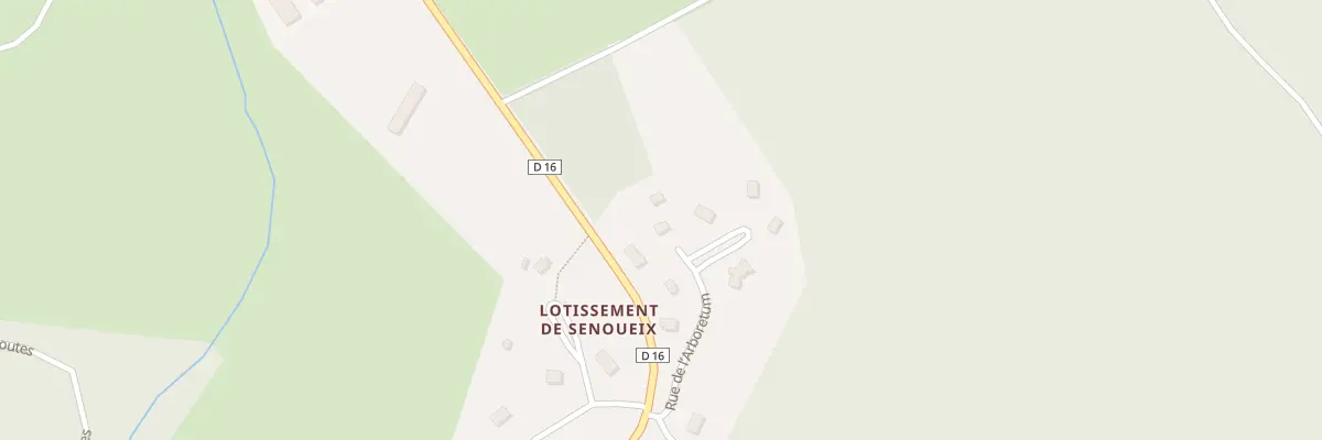 Plan du 7 Rue de l’Arboretum, Senoueix à Gentioux-Pigerolles