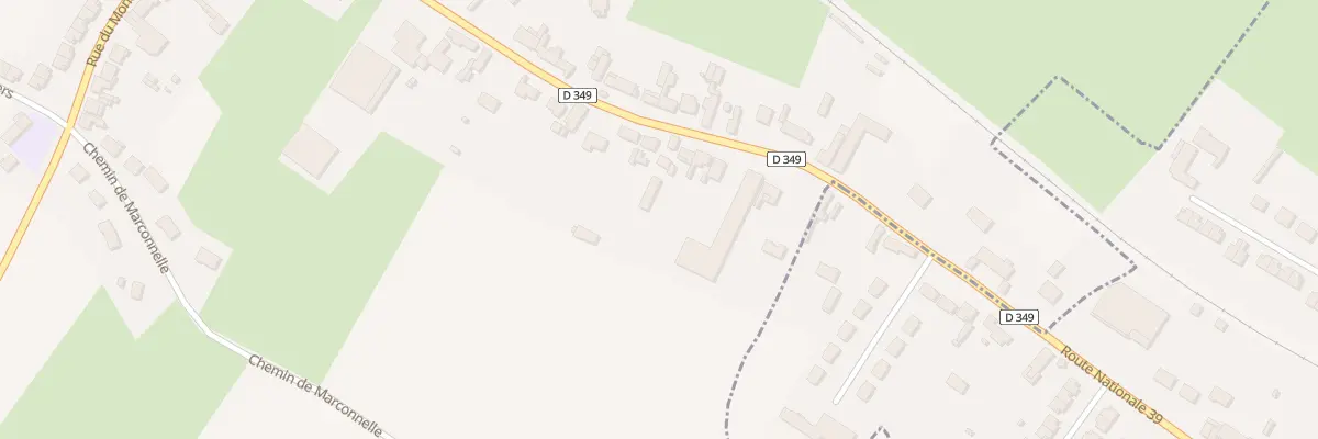 Plan du 289 Rte Nationale à Bouin-Plumoison