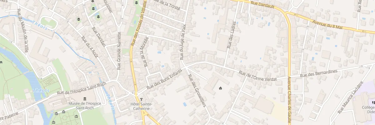 Plan du 1 Rue de l’Orme Verdat à Issoudun