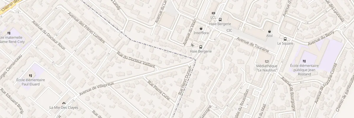 Plan du 65 Av de Villepreux aux Clayes-sous-Bois