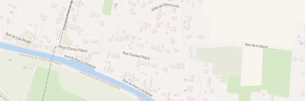Plan du 94 Rue Charles Péguy à Chécy