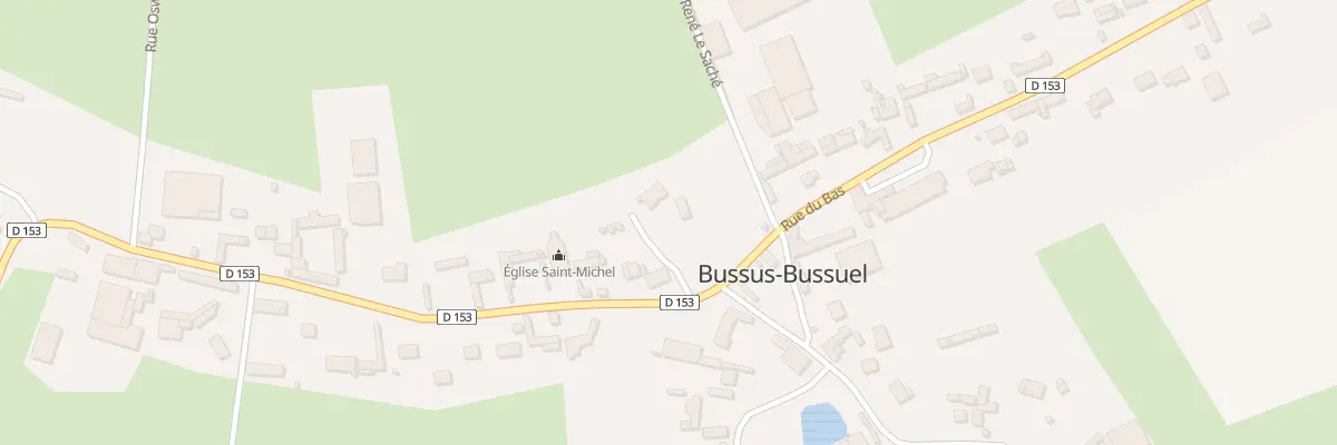 Plan du 4 Rue de la Mailliere à Bussus-lès-Yaucourt