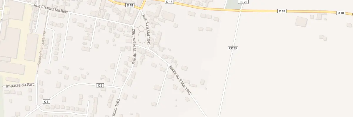 Plan du 7 Rue du 8 Mai 1945 à Pussay