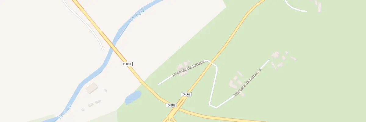 Plan du 58 Imp de Sabatie à Figeac