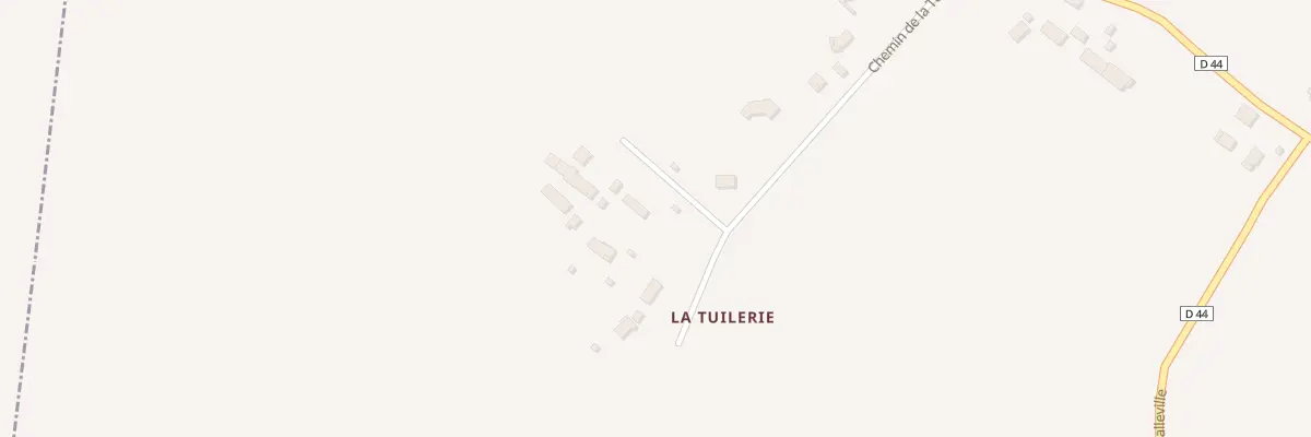 Plan du 1 Che de la Tuilerie à Blan