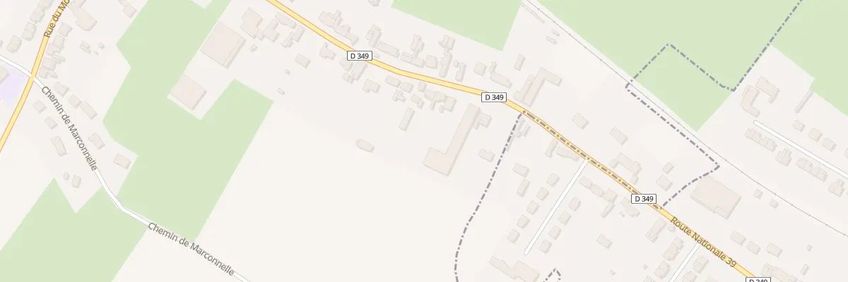 Plan du 271 Rte Nationale à Bouin-Plumoison