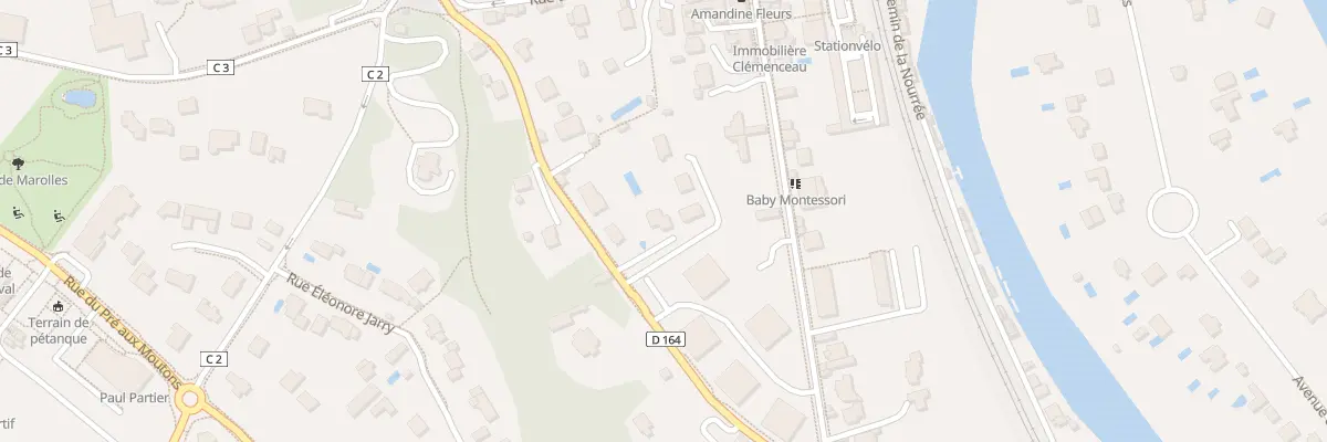 Plan du 220 Rue Gallieni à Villennes-sur-Seine