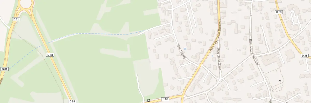 Plan du 48 Rue Fleury à Courdimanche