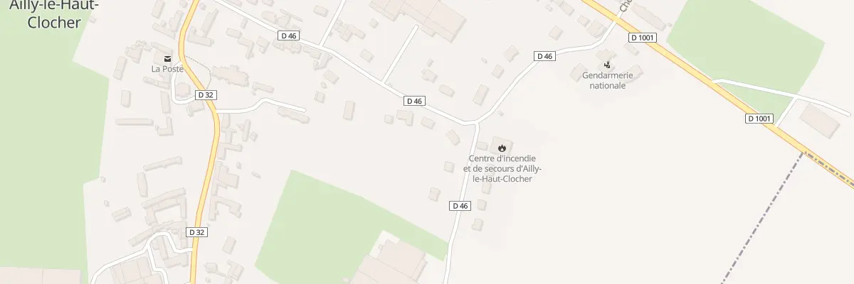 Plan du 24 Rue de la Poste à Ailly-le-Haut-Clocher