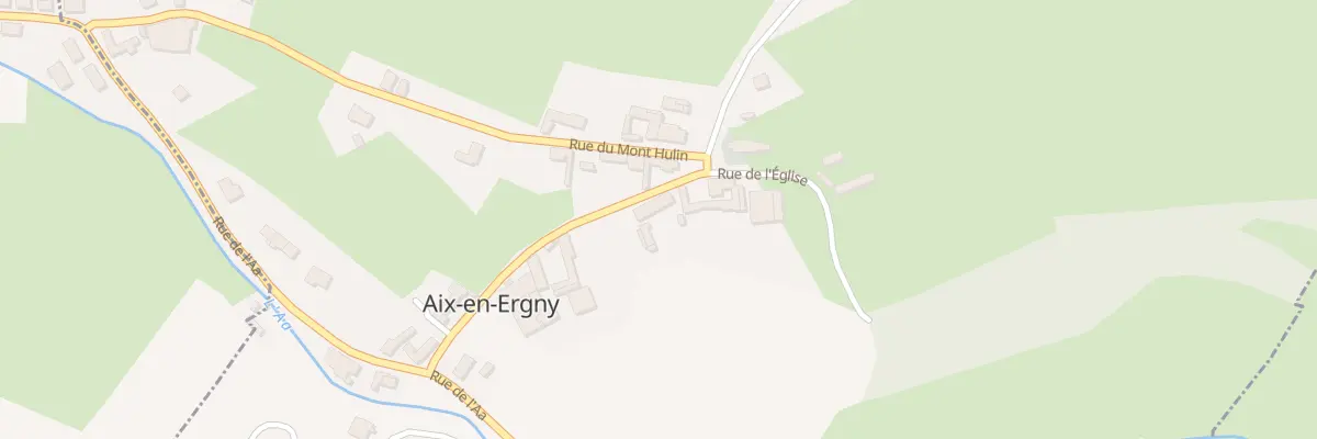 Plan du 222 Rue de l’Eglise à Aix-en-Ergny