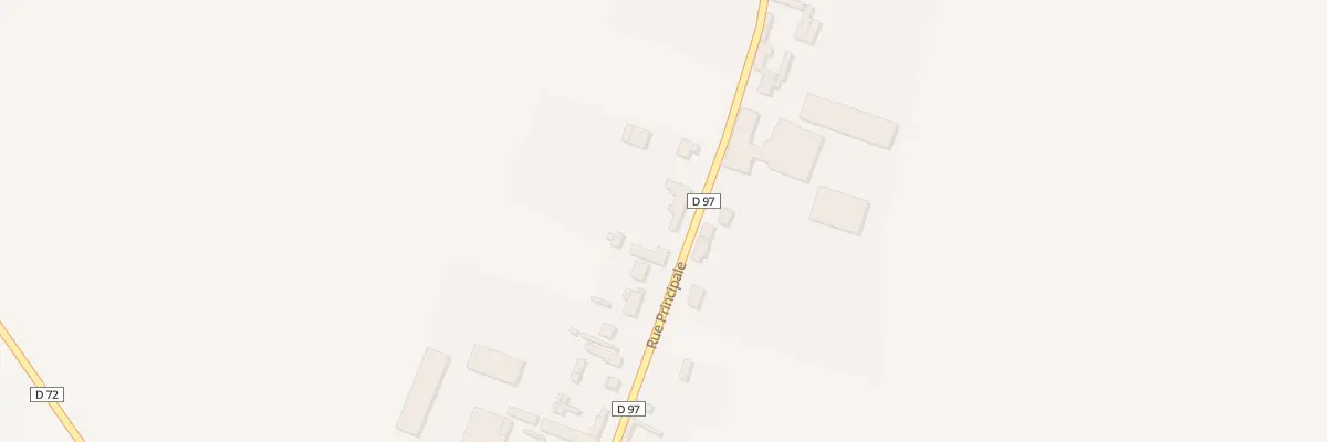 Plan du 43 Rue Principale à Prévillers