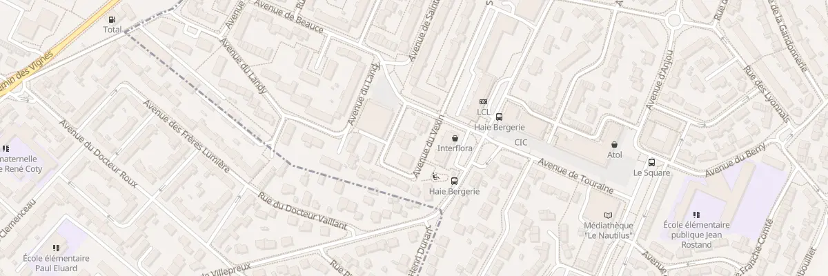 Plan du 28 Av du Vexin à Villepreux