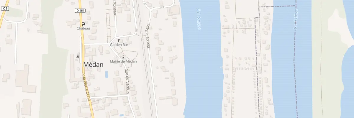 Plan du 18 Rue de la Seine à Médan