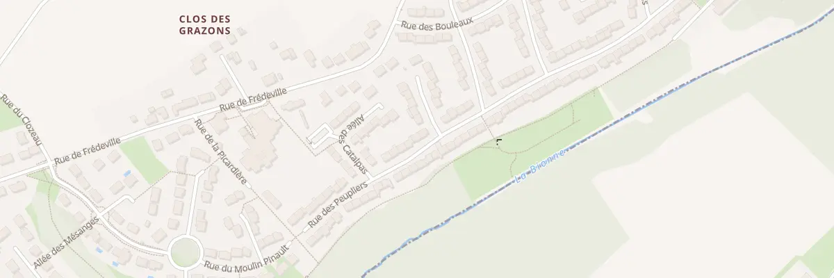 Plan du 29 Rue des Peupliers à Saint-Jean-de-Braye