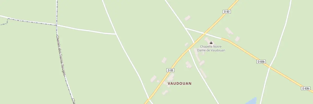 Plan du 6 Vaudouan à Briantes