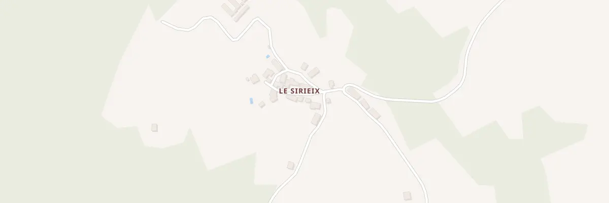 Plan du 5272 Le Sirieix à Servières-le-Château