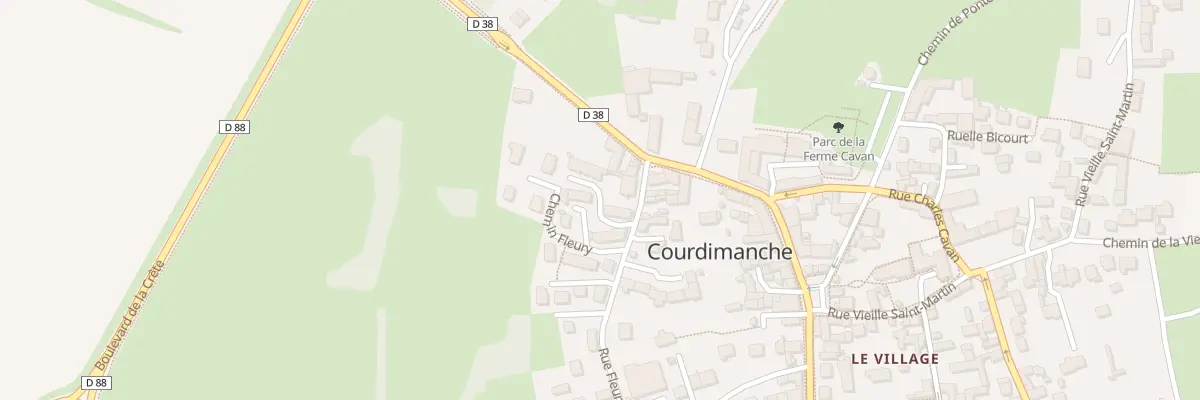 Plan du 4B Rue Fleury à Courdimanche
