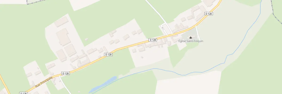Plan du 845 Rue Principale à Ledinghem
