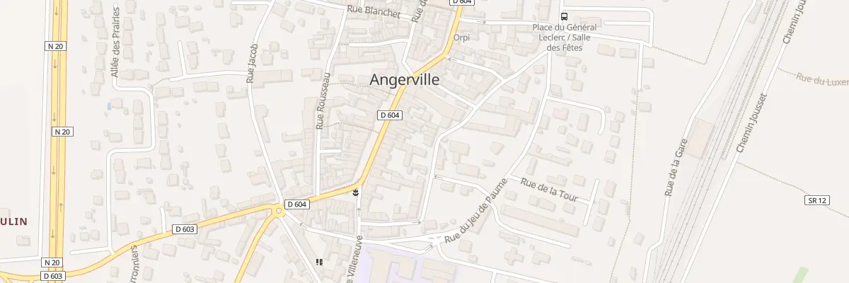 Plan du 28A Rue du Doc Buisson à Angerville