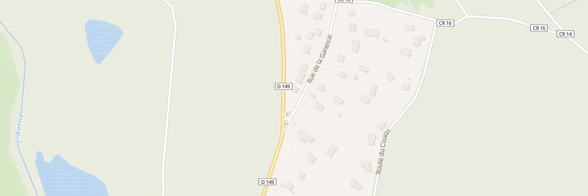Plan du 57 Rue de la Garenne à Bullion